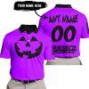 HALLOWEEN V3 – CUSTOM NAME – ROCKSTAR ENERGY – PURPLE - POLO SHIRT