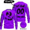 HALLOWEEN V4 – CUSTOM NAME – CAN AM – PURPLE - SWEATER UGLY