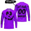 HALLOWEEN V4 – CUSTOM NAME – DUCATI – PURPLE - JERSEY