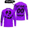 HALLOWEEN V4 – CUSTOM NAME – FLY RACING – PURPLE - JERSEY