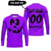 HALLOWEEN V4 – CUSTOM NAME – HONDA – PURPLE - JERSEY