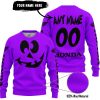 HALLOWEEN V4 – CUSTOM NAME – HONDA – PURPLE - SWEATER UGLY