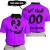 HALLOWEEN V4 – CUSTOM NAME – POLARIS – PURPLE - POLO SHIRT