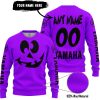 HALLOWEEN V4 – CUSTOM NAME – YAMAHA – PURPLE - SWEATER UGLY