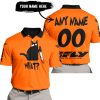 CAT WHAT – CUSTOM NAME – FLY RACING - POLO SHIRT
