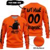 CAT WHAT – CUSTOM NAME – FOX RACING - SWEATER UGLY