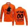 CAT WHAT – CUSTOM NAME – MONSTER ENERGY - LONG SLEEVE POLO SHIRT