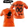 CAT WHAT – CUSTOM NAME – POLARIS - T-SHIRT
