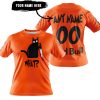 CAT WHAT – CUSTOM NAME – RED BULL - T-SHIRT