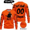 CAT WHAT – CUSTOM NAME – THOR RACING - SWEATER UGLY