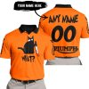 CAT WHAT – CUSTOM NAME – TRIUMPH - POLO SHIRT