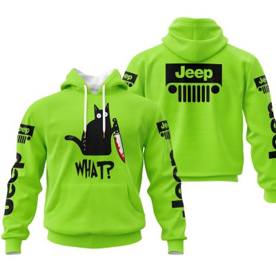 Cat What – Jeep – Green 1