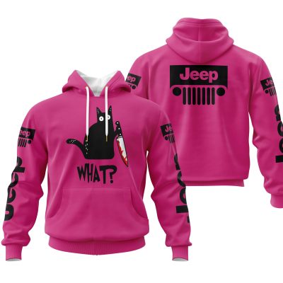 Cat What – Jeep – Pink 1