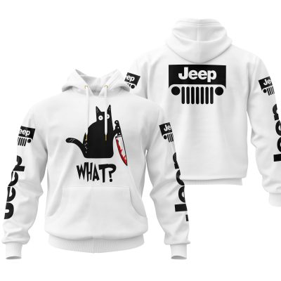 Cat What – Jeep – White