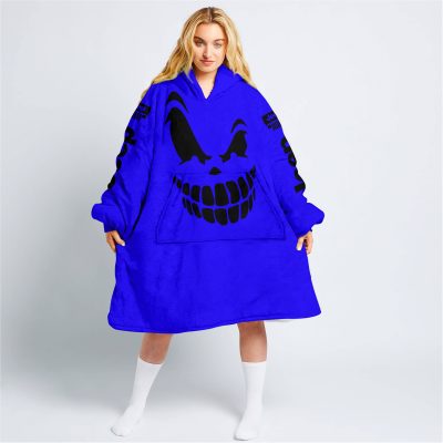 Halloween – Jeep – Blue - Oodie Blanket