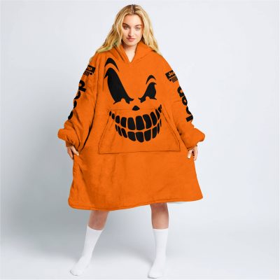 Halloween – Jeep – Orange - Oodie Blanket