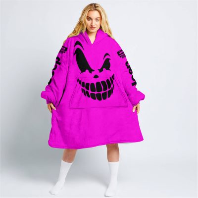Halloween – Jeep – Pink - Oodie Blanket