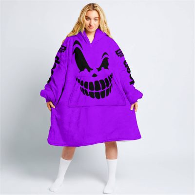 Halloween – Jeep – Purple - Oodie Blanket
