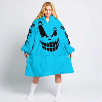 Halloween – Jeep – Sky Blue - Oodie Blanket