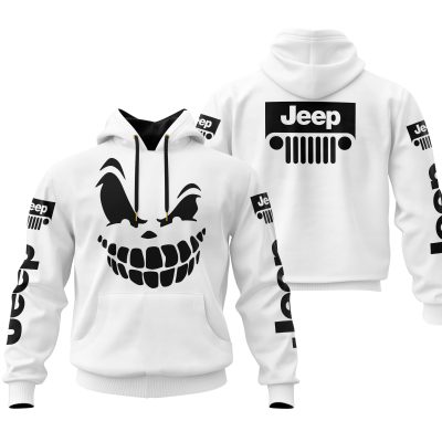 HALLOWEEN – JEEP – WHITE