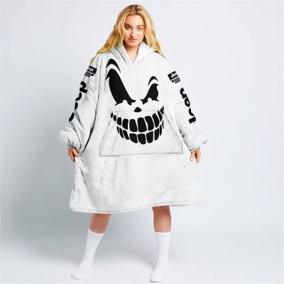 Halloween – Jeep – White - Oodie Blanket