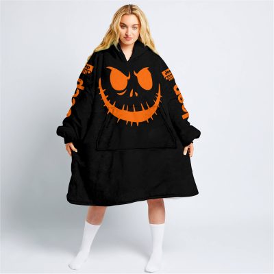 Halloween V1 – Jeep – Black Orange - Oodie Blanket