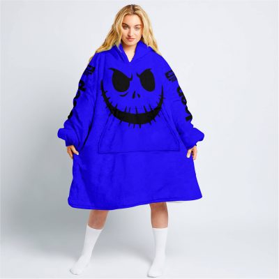 Halloween V1 – Jeep – Blue - Oodie Blanket