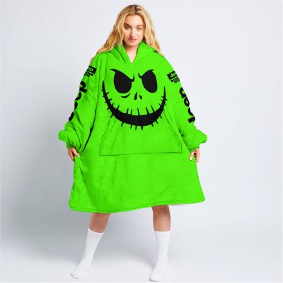 Halloween V1 – Jeep – Green - Oodie Blanket