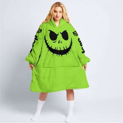 Halloween V1 – Jeep – Green 1 - Oodie Blanket