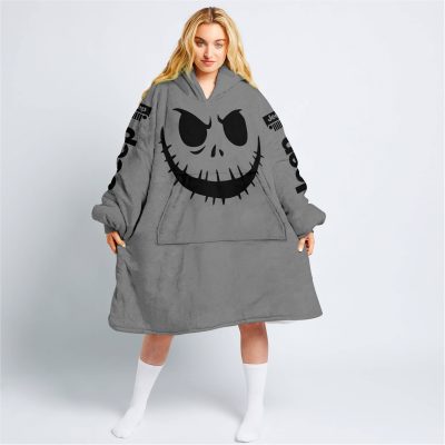 Halloween V1 – Jeep – Grey - Oodie Blanket