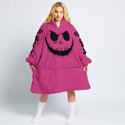 Halloween V1 – Jeep – Pink 1 - Oodie Blanket