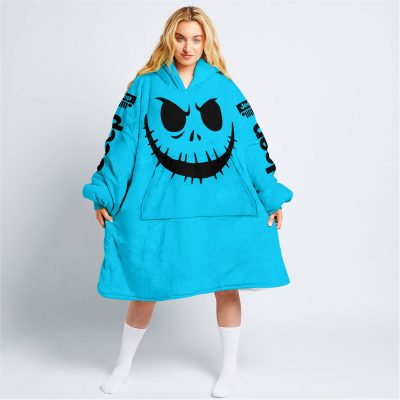 Halloween V1 – Jeep – Sky Blue - Oodie Blanket