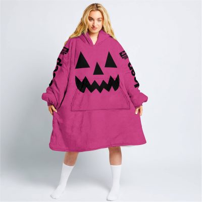 Halloween V2 – Jeep – Pink 1 - Oodie Blanket