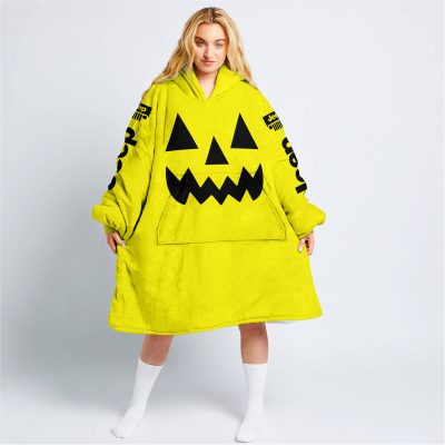 Halloween V2 – Jeep – Yellow - Oodie Blanket