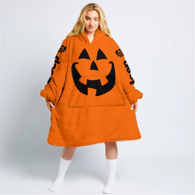 Halloween V3 – Jeep – Orange - Oodie Blanket