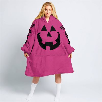 Halloween V3 – Jeep – Pink 1 - Oodie Blanket
