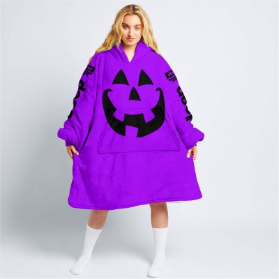 Halloween V3 – Jeep – Purple - Oodie Blanket
