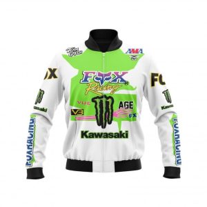 Fox racing bomber jacket, Fox racing custom name clothing, Fox racing groot logo