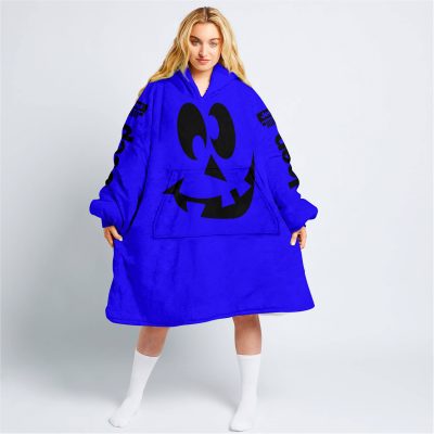 Halloween V4 – Jeep – Blue - Oodie Blanket