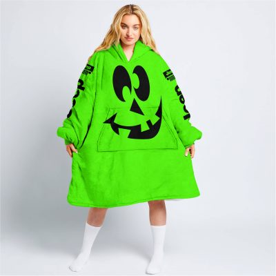 Halloween V4 – Jeep – Green - Oodie Blanket