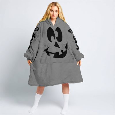 Halloween V4 – Jeep – Grey - Oodie Blanket