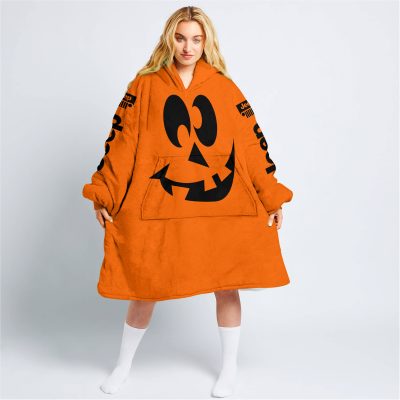 Halloween V4 – Jeep – Orange - Oodie Blanket