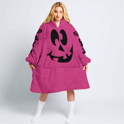 Halloween V4 – Jeep – Pink 1 - Oodie Blanket