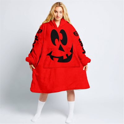Halloween V4 – Jeep – Red - Oodie Blanket