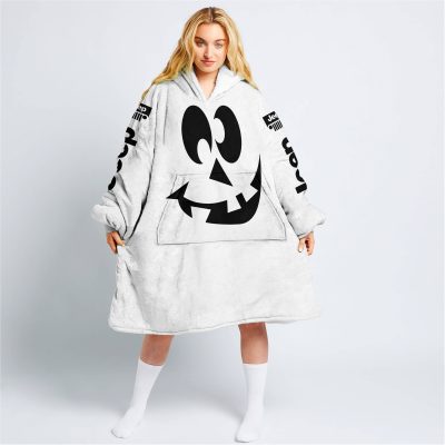 Halloween V4 – Jeep – White - Oodie Blanket