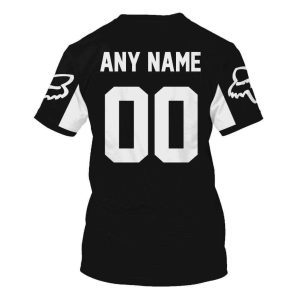 Fox racing jersey, Fox racing custom racing apparel, Fox racing racing lovers