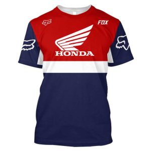 Honda motocross jersey, Honda racing sweatshirt, Honda sweat fox