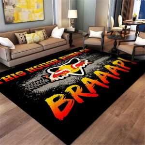 Fox racing start gate rug, Fox racing action rug, Fox racing start gate rug