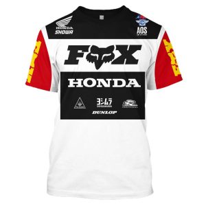 Honda sneaker sweatshirt, Honda motocross gear, Honda motocross trousers