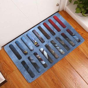 Horror Halloween Pennywise Scary Face Doormat